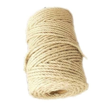 3-strand twisted jute rope coil