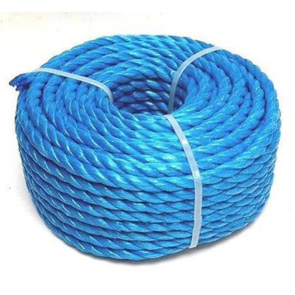Manila natural fiber rope coil packaging