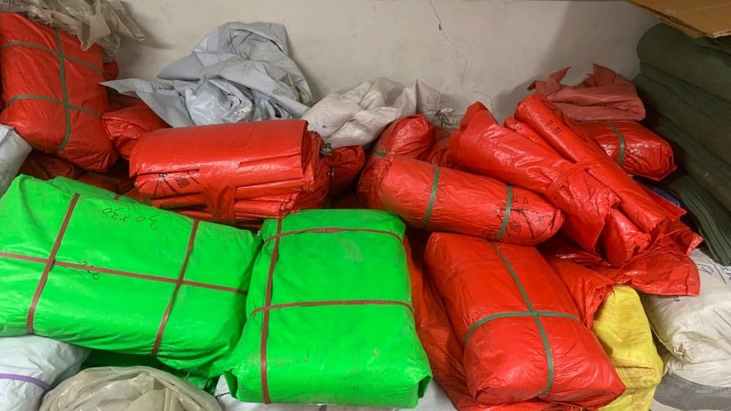 Tarpaulins & Canvas Tents wholesale materials supply Karachi - Tahira Syndicate